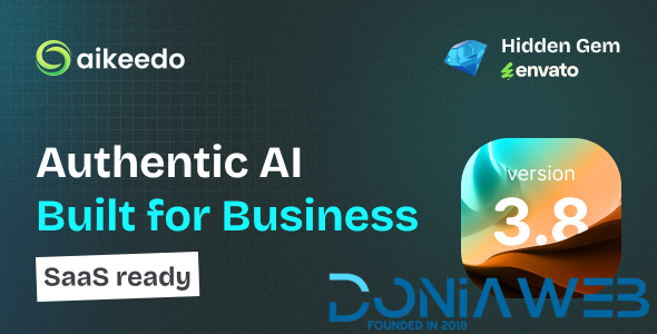 Aikeedo AI - SaaS / AI Chat, Video, Image, Voice, Content, Code