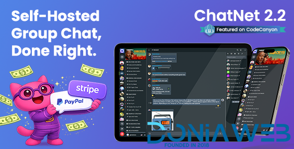 ChatNet - PHP Chat Room & Private Chat Script