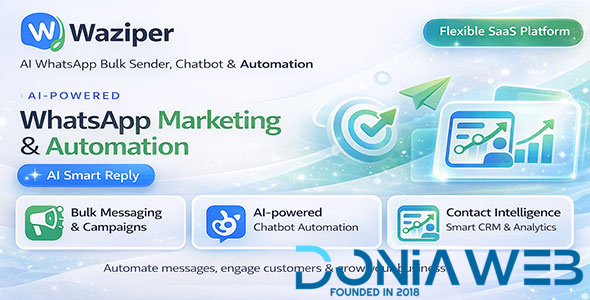 Replix – AI WhatsApp Bulk Sender, Chatbot & Automation Platform (SaaS)