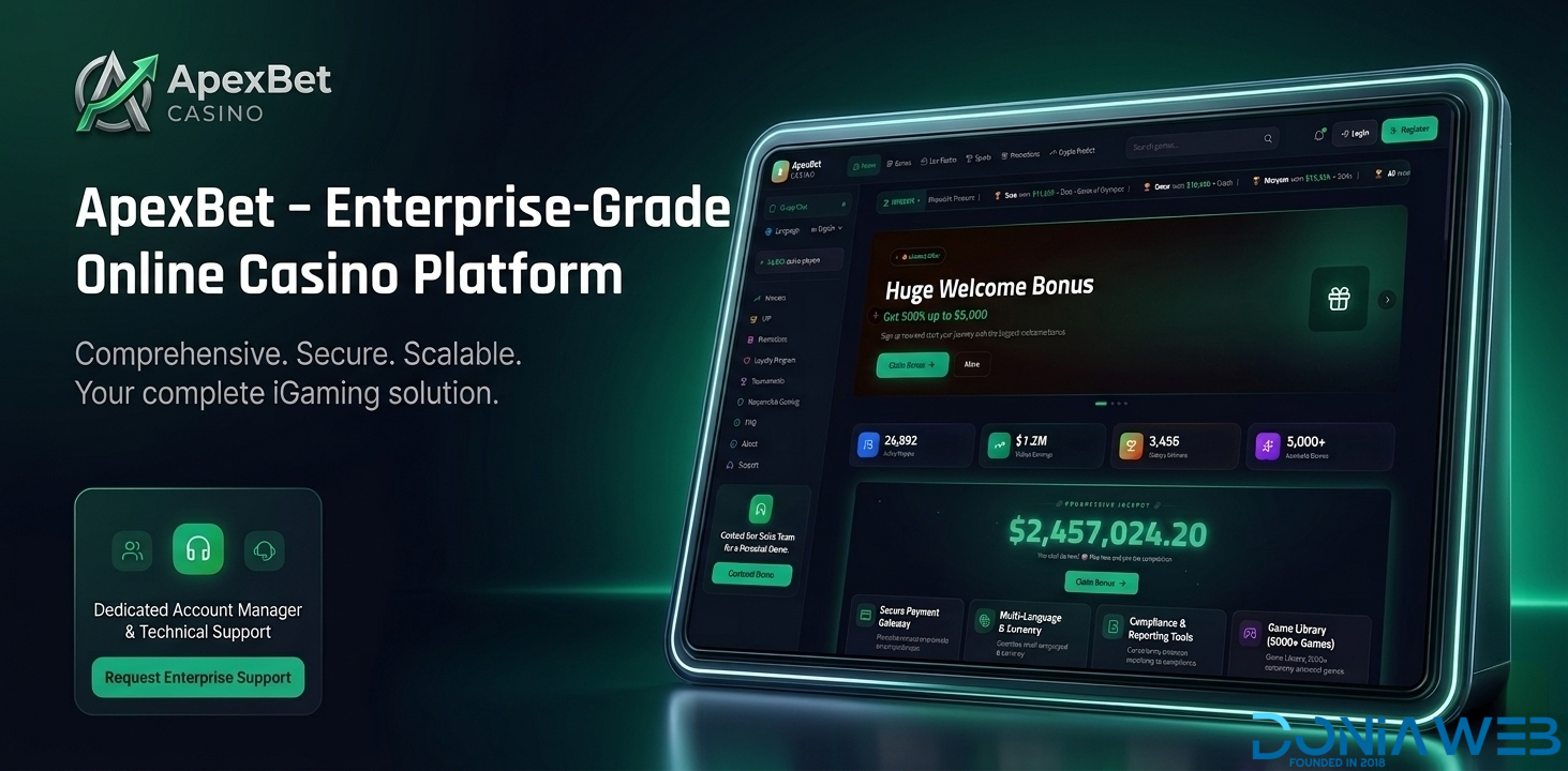 ApexBet – Enterprise-Grade Online Casino Platform