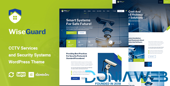 WiseGuard - CCTV and Security Systems WordPress Theme
