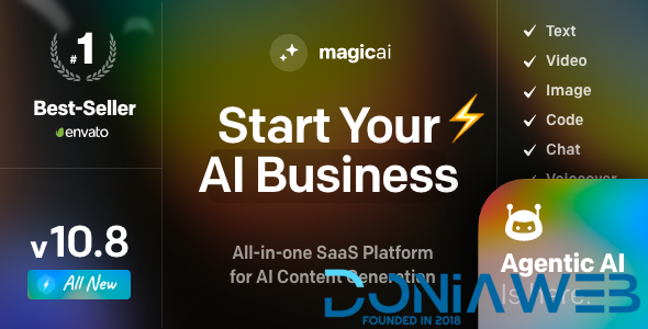 All Marketplace - 60 Paid Premium Extensions + 11 Premium Themes + MagicAi Extended | MagicAi